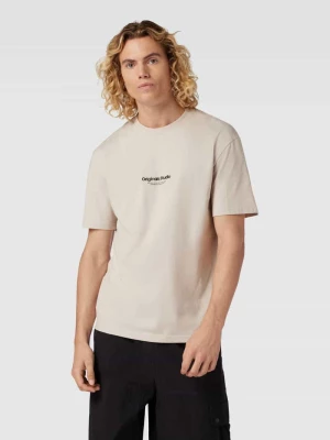 T-shirt z okrągłym dekoltem model ‘JORVESTERBRO’ jack & jones