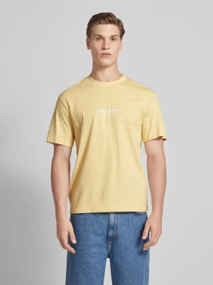 T-shirt z okrągłym dekoltem model ‘JORVESTERBRO’ jack & jones