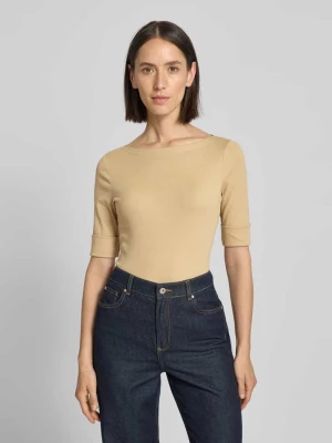 T-shirt z okrągłym dekoltem model ‘JUDY’ Lauren Ralph Lauren