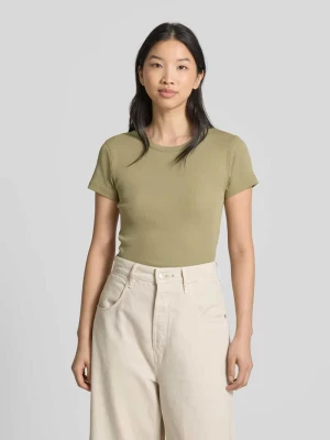 T-shirt z okrągłym dekoltem model ‘KOALE’ drykorn