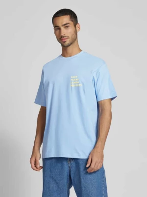 T-shirt z okrągłym dekoltem model ‘Lemon Squeezy’ On Vacation