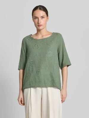 t-shirt z okrągłym dekoltem model 'Li44alii' ZABAIONE