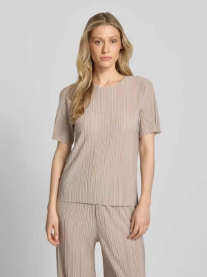 t-shirt z okrągłym dekoltem model 'LISA' Vila