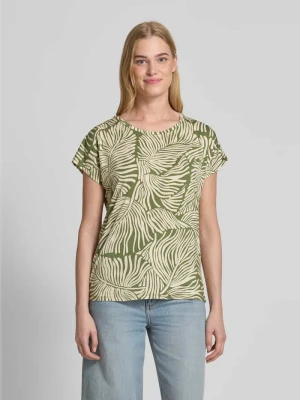 T-shirt z okrągłym dekoltem model ‘MARICA’ Soyaconcept