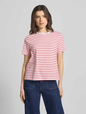 T-shirt z okrągłym dekoltem model 'NORA' Vila