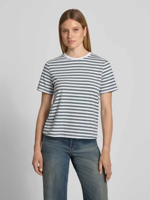 T-shirt z okrągłym dekoltem model 'NORA' Vila