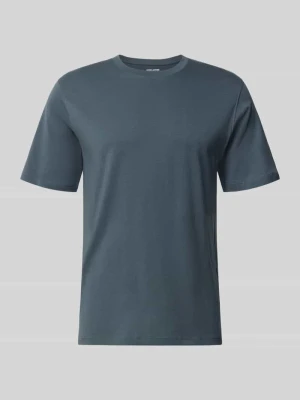 T-shirt z okrągłym dekoltem model 'ORGANIC' Jack&Jones Jasnoszary