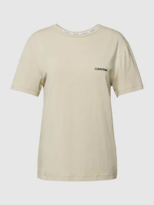 T-shirt z okrągłym dekoltem model 'PURE COTTON’ Calvin Klein Underwear