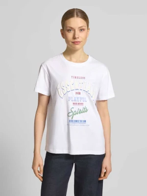 t-shirt z okrągłym dekoltem model 'Raft' MOS MOSH