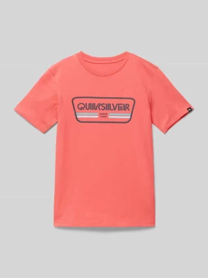 T-shirt z okrągłym dekoltem model 'RANGE LIFE’ Quiksilver