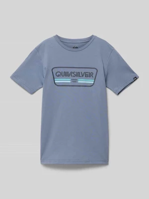 T-shirt z okrągłym dekoltem model 'RANGE LIFE’ Quiksilver