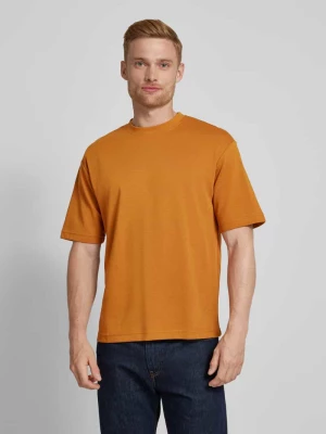 T-shirt z okrągłym dekoltem model ‘RELAX-OSCAR’ Selected Homme