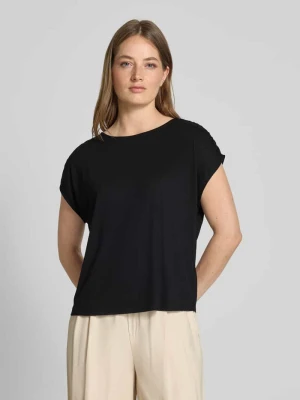 T-shirt z okrągłym dekoltem model ‘Sanuela’ Opus