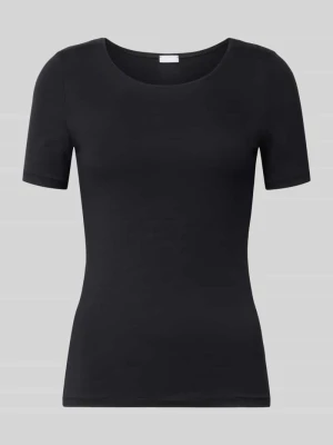 T-shirt z okrągłym dekoltem model 'SOFT TOUCH’ Hanro
