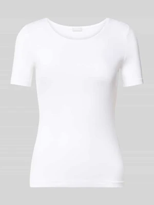 T-shirt z okrągłym dekoltem model 'SOFT TOUCH’ Hanro