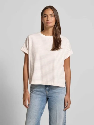 t-shirt z okrągłym dekoltem model 'Sotel' Opus