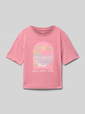 T-shirt z okrągłym dekoltem model ‘SUN FOR ALL SEASONS’ Roxy
