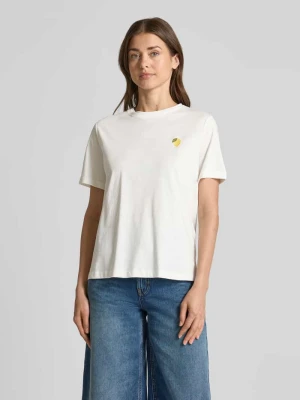 t-shirt z okrągłym dekoltem model 'SYBILLA' Vila