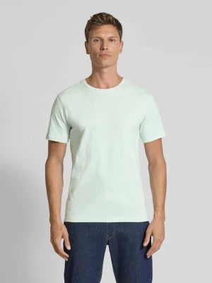 T-shirt z okrągłym dekoltem model ‘Tales’ Boss Orange