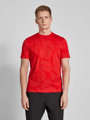 T-shirt z okrągłym dekoltem model ‘Thompson’ Boss