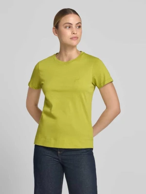 t-shirt z okrągłym dekoltem model 'Tia' JOOP! Zielony