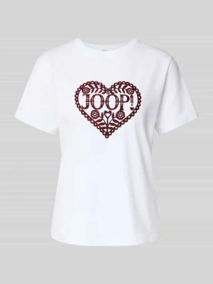 T-shirt z okrągłym dekoltem model ‘Tita’ Joop!