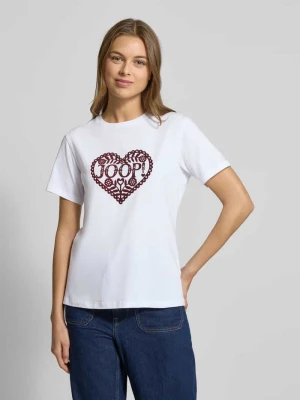 T-shirt z okrągłym dekoltem model ‘Tita’ Joop!