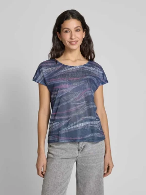 T-shirt z okrągłym dekoltem model ‘Valeria’ ZABAIONE