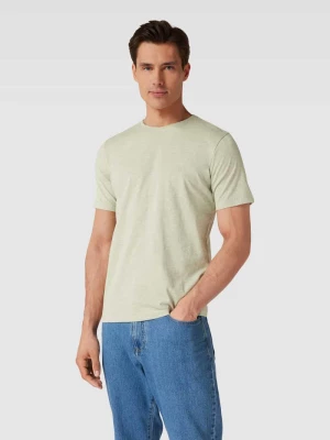 T-shirt z okrągłym dekoltem model ‘Vega’ Knowledge Cotton Apparel