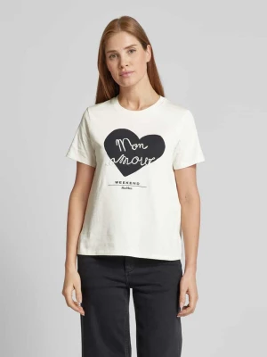 Zdjęcie produktu T-shirt z okrągłym dekoltem model ‘VELLO’ Weekend Max Mara