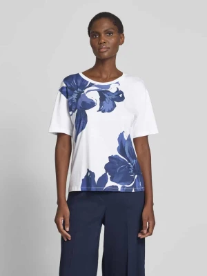 T-shirt z okrągłym dekoltem monari