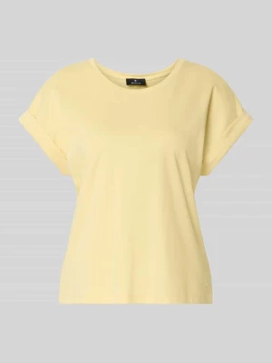 T-shirt z okrągłym dekoltem monari