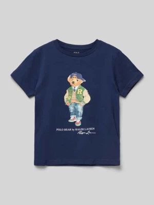 T-shirt o kroju regular fit z okrągłym dekoltem Polo Ralph Lauren Kids