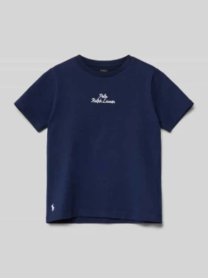 T-shirt z okrągłym dekoltem RALPH LAUREN TEENS