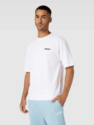 T-shirt z okrągłym dekoltem REVIEW