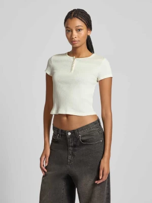 T-shirt z okrągłym dekoltem REVIEW