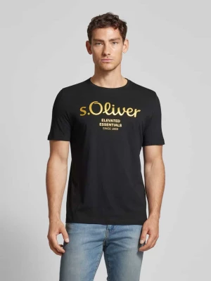 T-shirt z okrągłym dekoltem s.Oliver RED LABEL