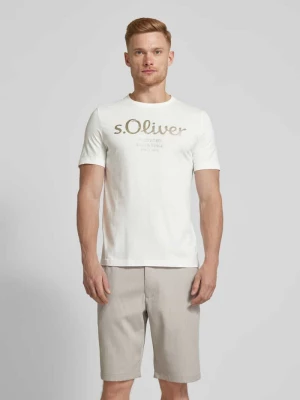 T-shirt z okrągłym dekoltem s.Oliver RED LABEL