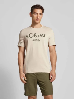 T-shirt z okrągłym dekoltem s.Oliver RED LABEL