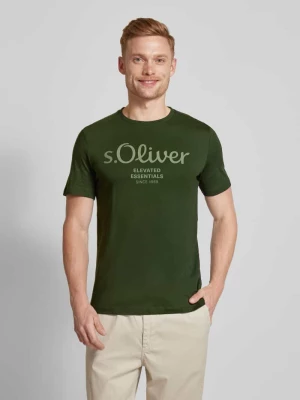 T-shirt z okrągłym dekoltem s.Oliver RED LABEL