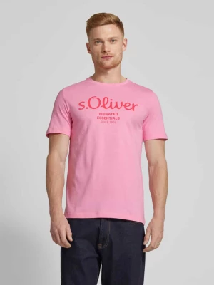 T-shirt z okrągłym dekoltem s.Oliver RED LABEL