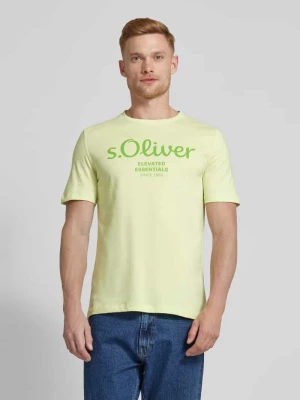 T-shirt z okrągłym dekoltem s.Oliver RED LABEL