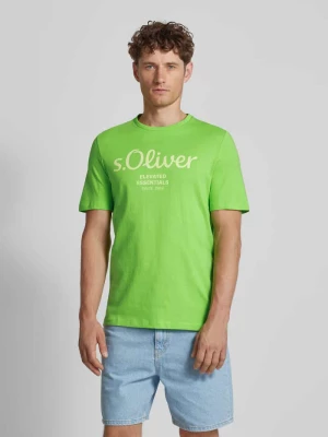 T-shirt z okrągłym dekoltem s.Oliver RED LABEL