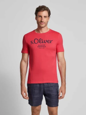 T-shirt z okrągłym dekoltem s.Oliver RED LABEL