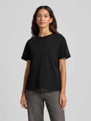 T-shirt z okrągłym dekoltem Stefanel
