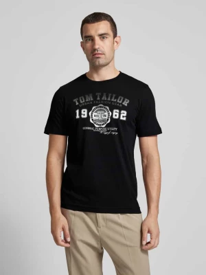 T-shirt z okrągłym dekoltem Tom Tailor