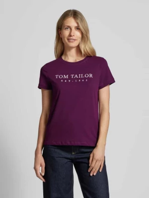 T-shirt z okrągłym dekoltem Tom Tailor