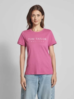 T-shirt z okrągłym dekoltem Tom Tailor