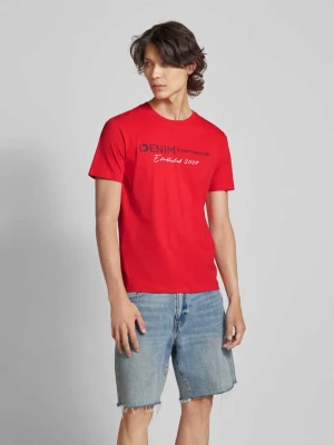 T-shirt z okrągłym dekoltem Tom Tailor Denim