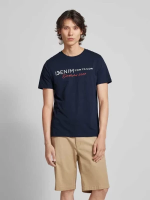 T-shirt z okrągłym dekoltem Tom Tailor Denim